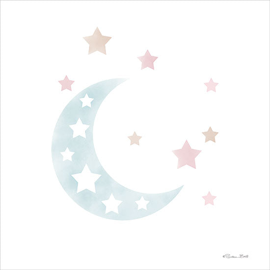 Susan Ball Licensing SB1222LIC - SB1222LIC - Watercolor Moon - 0  from Penny Lane