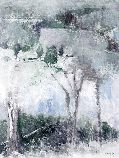 Stellar Design Studio SDS1062 - SDS1062 - Cabin Get Away 2 - 12x16 Abstract, Trees, Landscape, Green, Gray, Nature from Penny Lane