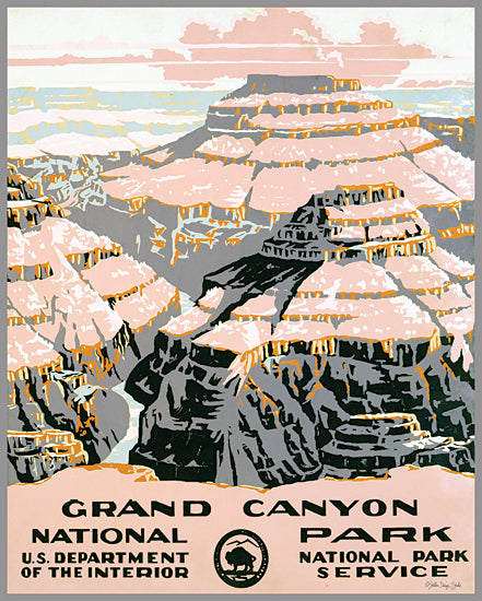 Stellar Design Studio SDS1066 - SDS1066 - Grand Canyon - 12x16 Grand Canyon, Poster, USA, Travel, West, Typography, Signs from Penny Lane