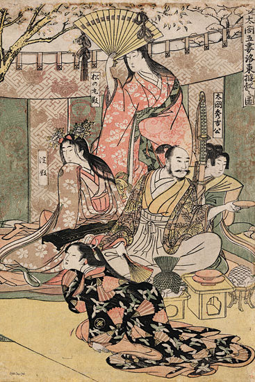 Stellar Design  Studio SDS1102 - SDS1102 - Ladies of the Samuri - 12x18 Samuri, Ladies of Samuri, Asian, Figurative, Travel, International, Global Inspired from Penny Lane