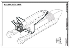 SDS1186 - Discovery Full Stack Isometric - 18x12