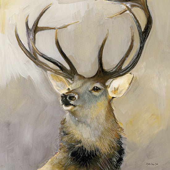 Stellar Design Studio SDS1225 - SDS1225 - Elk Study 1 - 12x12 Elk, Portrait, Lodge from Penny Lane