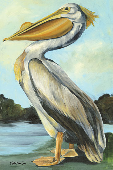 Stellar Design Studio SDS124 - SDS124 - The Grand Pelican - 12x18 Pelican, Portrait, Beach, Coastal from Penny Lane