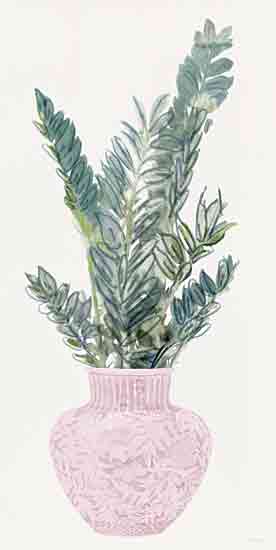 Stellar Design Studio SDS1266 - SDS1266 - Providence Palm 1 - 9x18 Still Life, Greenery, Vase, Pink Vase from Penny Lane