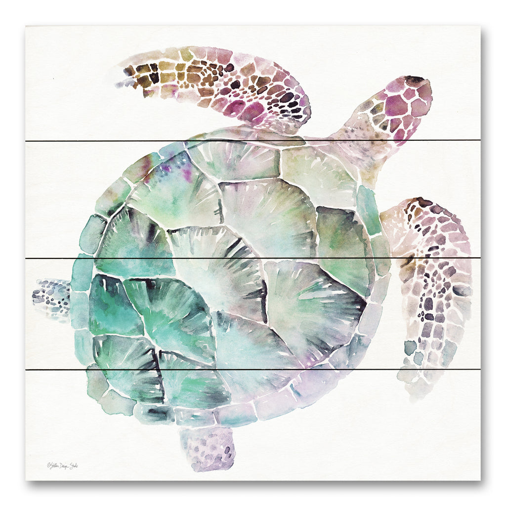 Stellar Design Studio SDS1320PAL - SDS1320PAL - Sea Turtle  - 12x12  from Penny Lane