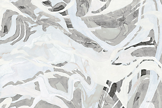 Stellar Design Studio SDS1346 - SDS1346 - Cloud Dancer - 18x12 Abstract, Gray, White, Contemporary from Penny Lane