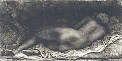 SDS1444 - Reclining Nude - 18x9