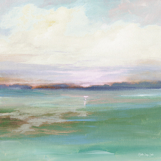 Stellar Design Studio SDS195 - SDS195 - Calm Horizon 3   - 12x12 Abstract, Landscape, Contemporary from Penny Lane