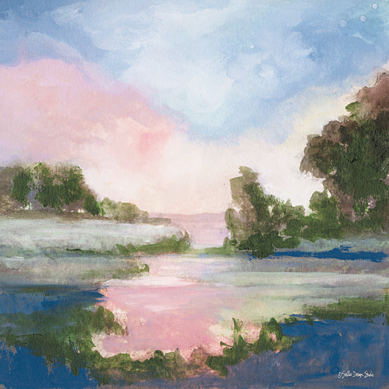 Stellar Design Studio SDS207 - SDS207 - Pastel Countryside 1   - 12x12 Countryside, Landscape, Trees, Coastal, Sunset from Penny Lane