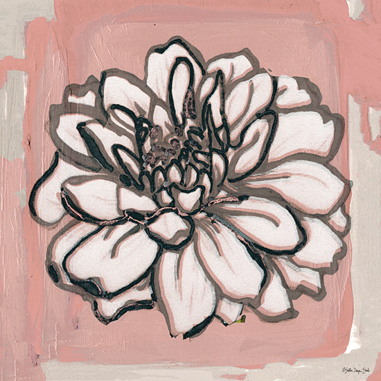 Stellar Design Studio SDS269 - SDS269 - Pink and Gray Floral 2 - 12x12 Floral, Portrait from Penny Lane