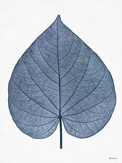 Stellar Design Studio SDS429 - SDS429 - Indigo Nature Study I - 12x16 Indigo Nature Study, Leaf, Blue and White, Botanical from Penny Lane