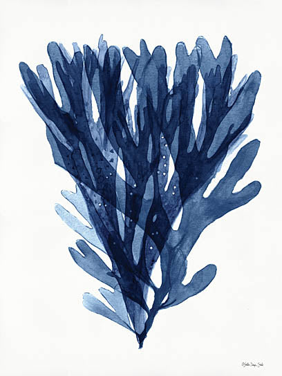 Stellar Design Studio SDS476 - SDS476 - Transparent Indigo Sea Grass I     - 12x16 Sea Grass, Tropical, Modern from Penny Lane