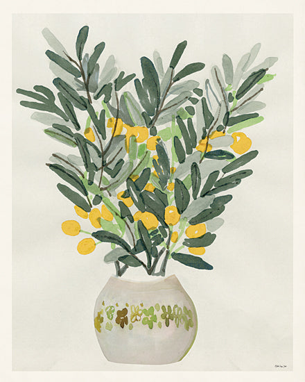 Stellar Design Studio SDS524 - SDS524 - Lemon Tree I - 12x16 Lemon Tree, Lemons, Clay Pot, Fruit, Abstract from Penny Lane