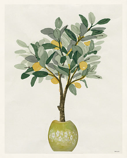 Stellar Design Studio SDS526 - SDS526 - Lemon Tree III - 12x16 Lemon Tree, Lemons, Pot, Fruit, Abstract from Penny Lane