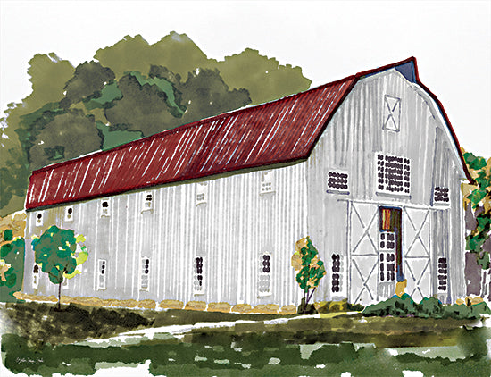 Stellar Design Studio SDS529 - SDS529 - Barn Study III - 16x12 Barn, Farm, Abstract, Rustic from Penny Lane