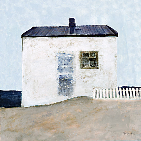 Stellar Design Studio SDS618 - SDS618 - Oceanside Cottage 2 - 12x12 Primitive, Cottage, Coastal, Abstract from Penny Lane