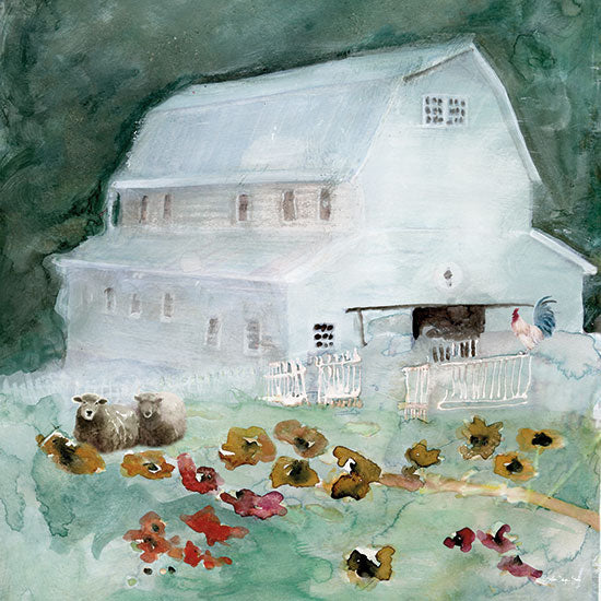 Stellar Design Studio SDS653 - SDS653 - The Old Homestead - 12x12 Barn, Farm, Rooster, Sheep, Abstract, Fields from Penny Lane