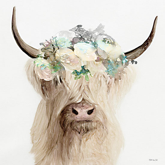 Stellar Design Studio Licensing SDS702LIC - SDS702LIC - Floral Highland Cow    - 0  from Penny Lane