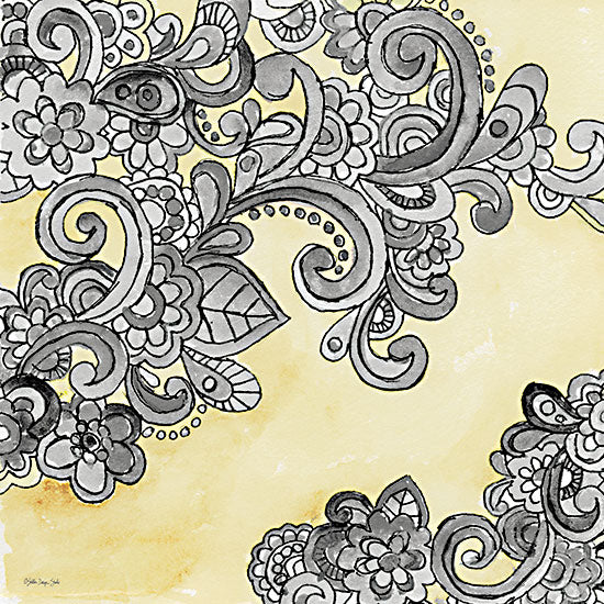 Stellar Design Studio SDS844 - SDS844 - Yellow--Gray Pattern 2 - 12x12 Yellow, Gray, Designs, Patterns from Penny Lane