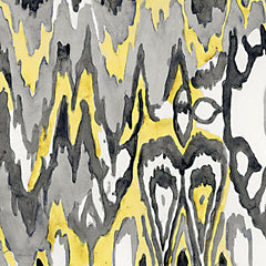 SDS845 - Yellow-Gray Ikat 1 - 12x12