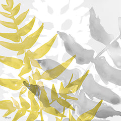 SDS850 - Yellow-Gray Leaves 2 - 12x12