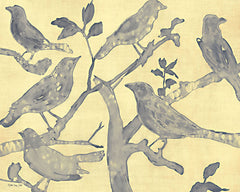 SDS852 - Yellow-Gray Birds 2 - 16x12