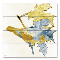 SDS994PAL - Blue and Gold Bird - 12x12