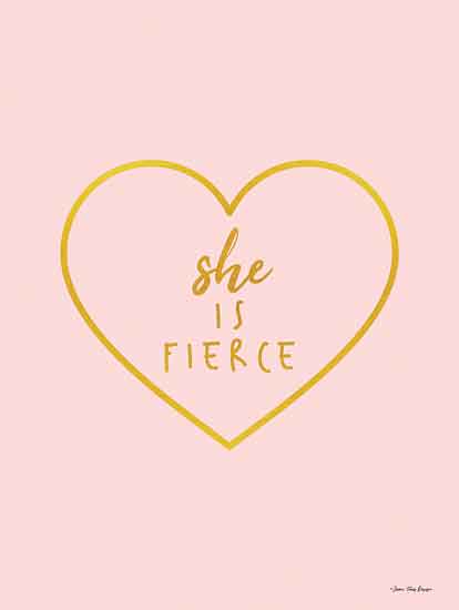 Seven Trees Design ST726 - ST726 - She is Fierce - 12x16 Signs, Typography, Heart, She is Fierce, Tween from Penny Lane