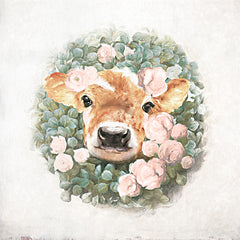 WL154 - Floral Wreath Calf - 12x12