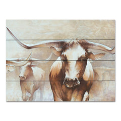 WL166PAL - Longhorn Herd - 16x12