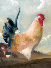 WL168 - Hillside Rooster I - 12x16