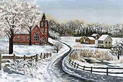 WL260 - Winter Village - 18x12