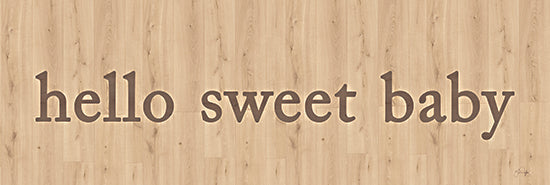 Yass Naffas Designs YND117 - YND117 - Hello Sweet Baby - 18x6 Hello Sweet Baby, Baby, Baby's Room, Typography, Sign from Penny Lane