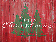 YND196 - Simple Barn Merry Christmas - 16x12