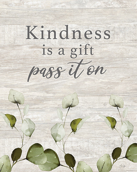 Yass Naffas Designs YND211 - YND211 - Kindness Gift - 12x16 Inspirational, Kindness is a Gift, Typography, Signs, Leaves, Spring from Penny Lane