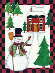 BER1259 - Snowman in Yard - 12x16