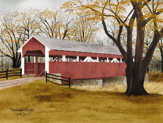 Billy Jacobs BJ1008 - Butternut Bridge Covered Bridge, Bridge, Butternut Bridge, Autumn, Americana from Penny Lane