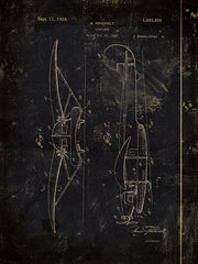 CC136 - Airplane Patent II - 12x16