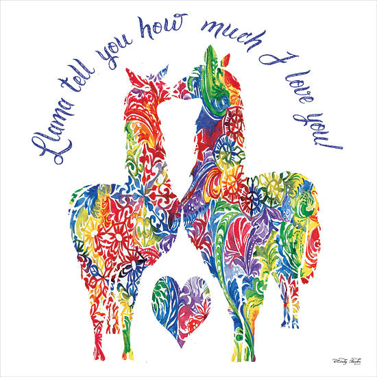 Cindy Jacobs CIN1072 - Llama Tell YouÉ Llamas, Heart, Love, Whimsical from Penny Lane