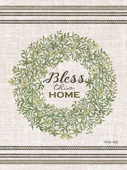 CIN1116 - Bless This Home Wreath - 12x16