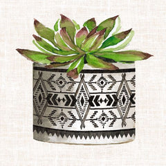 CIN1404 - Cactus Mud Cloth Vase I