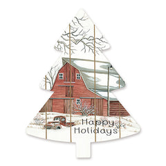 CIN1479TREE - Barn Happy Holidays