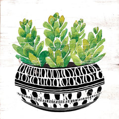 CIN1500 - Mud Cloth Succulent IV - 12x12