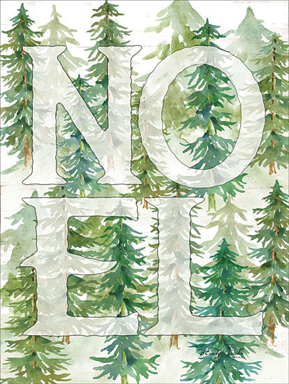 Cindy Jacobs CIN1634 - CIN1634 - Noel - 12x16 Noel, Christmas Trees, Holidays, Trees, Holidays from Penny Lane