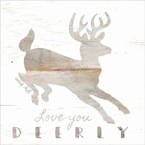 Cindy Jacobs CIN939 - Love You Deerly - Deer, Love, Neutral Colors from Penny Lane Publishing