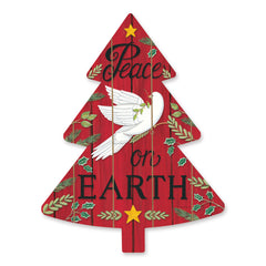 DS1819TREE - Peace on Earth Tree - 14x18