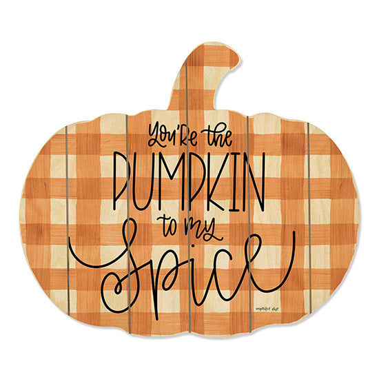 Imperfect Dust DUST226PUMP - Pumpkin Spice Pumpkin, Gingham, Orange, Love, Autumn from Penny Lane