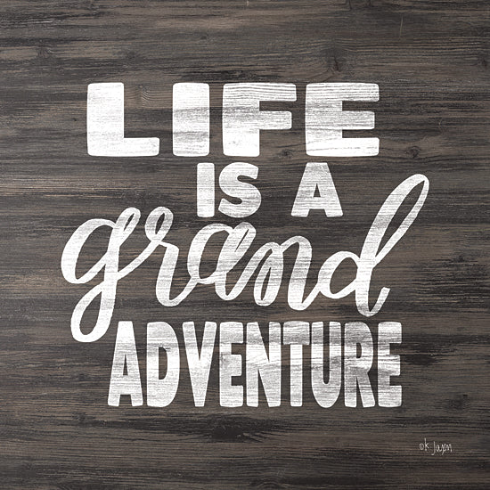 Jaxn Blvd. JAXN442 - JAXN442 - Life is a Grand Adventure - 12x12 Life is a Grand Adventure, Family, Love, Signs from Penny Lane