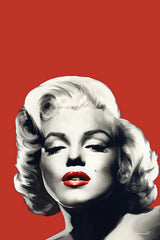 JGS155 - Red Lips Marilyn I - 12x18