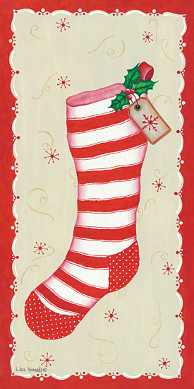 Lisa Kennedy KEN1009 - Vintage Stocking Holidays, Christmas, Stocking, Vintage from Penny Lane